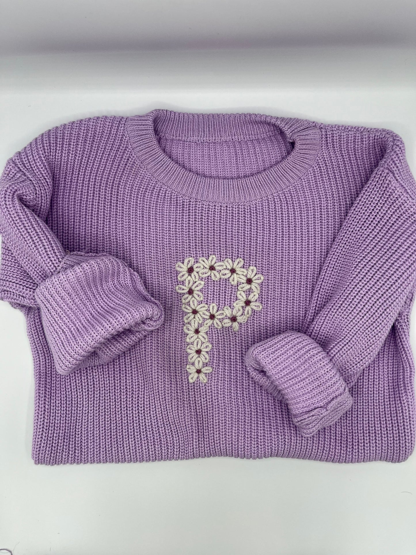 Initial Design Knit Sweaters