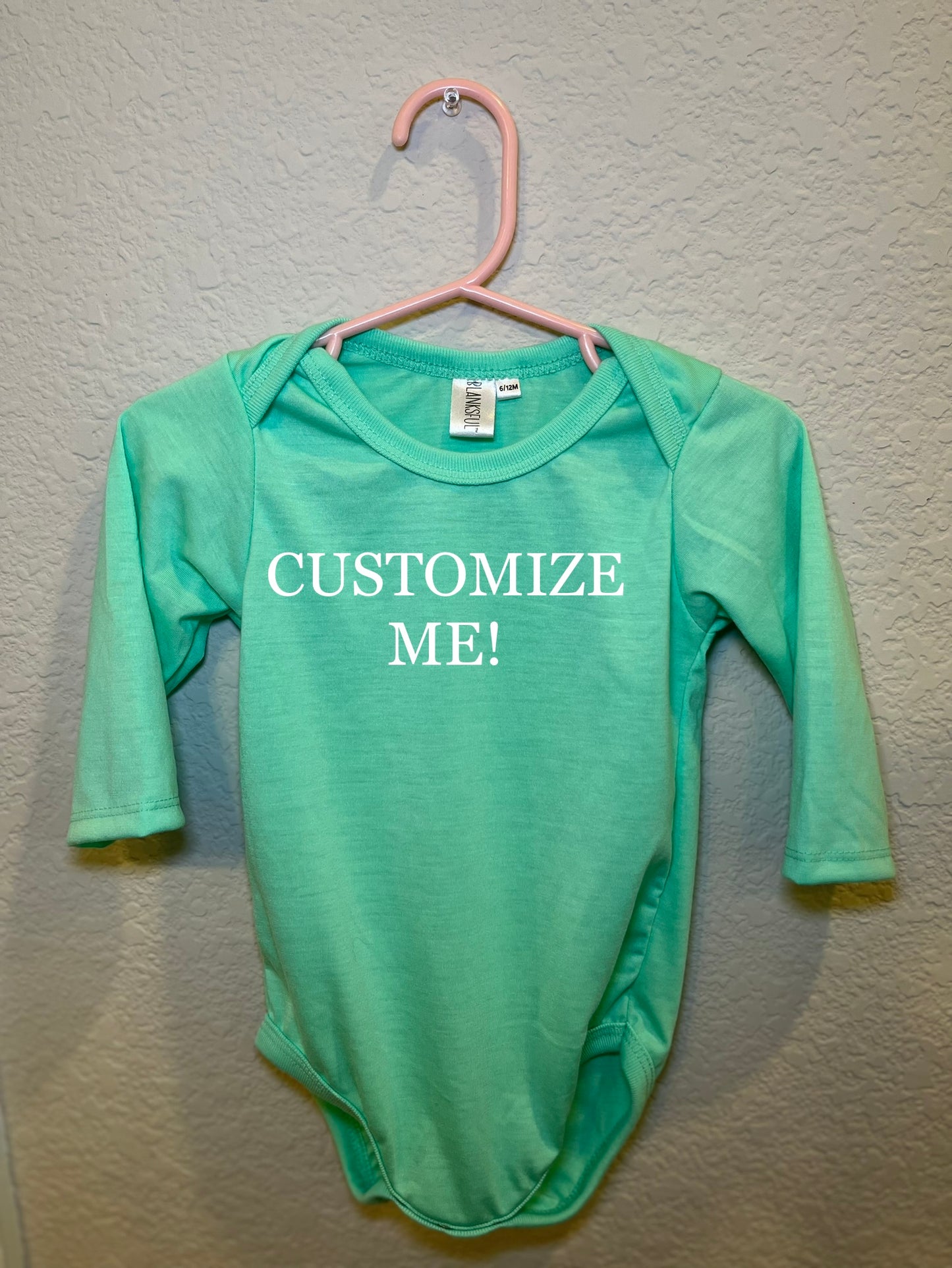 Customized Long Sleeve Bodysuits