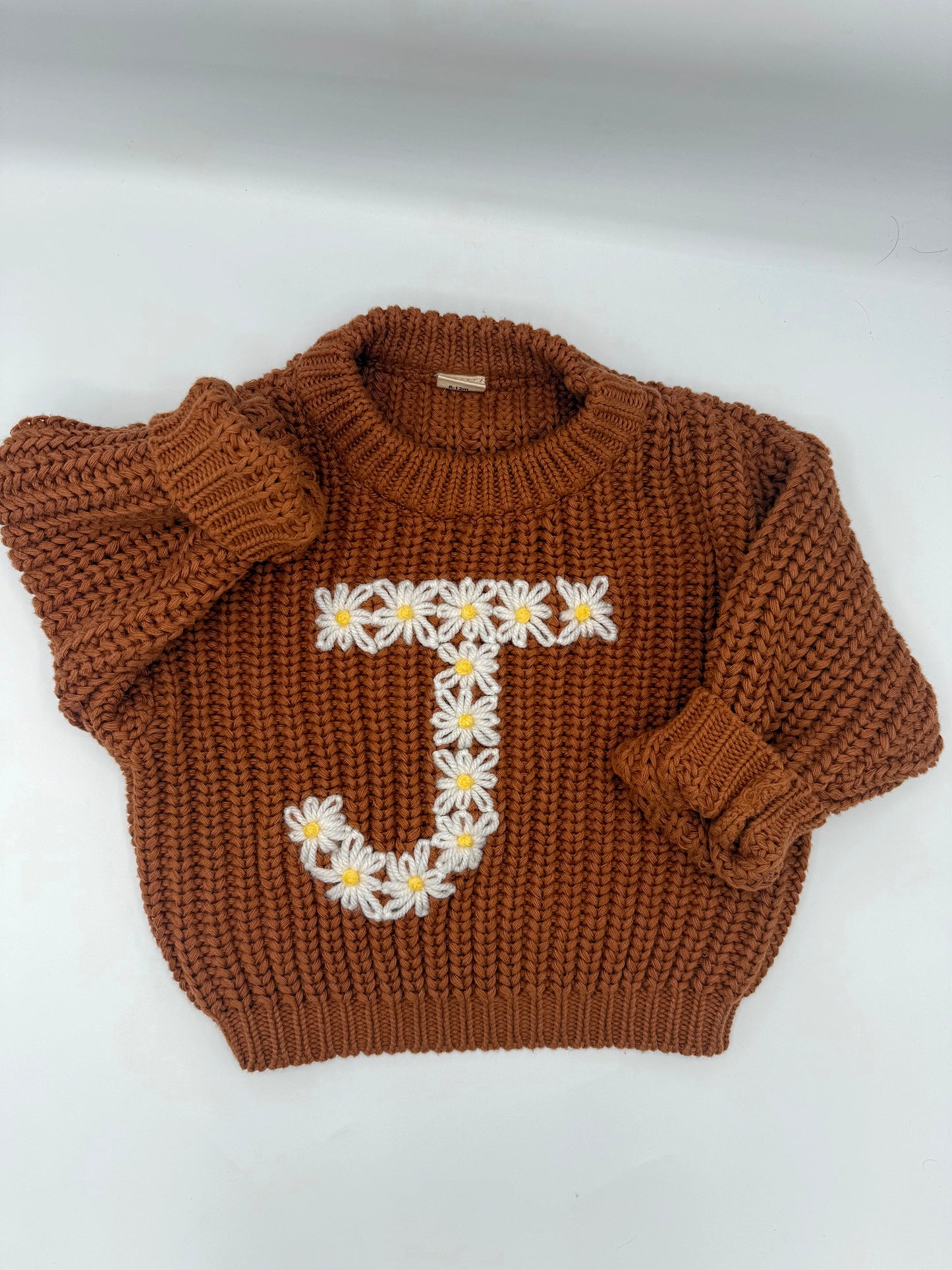 Initial Design Knit Sweaters