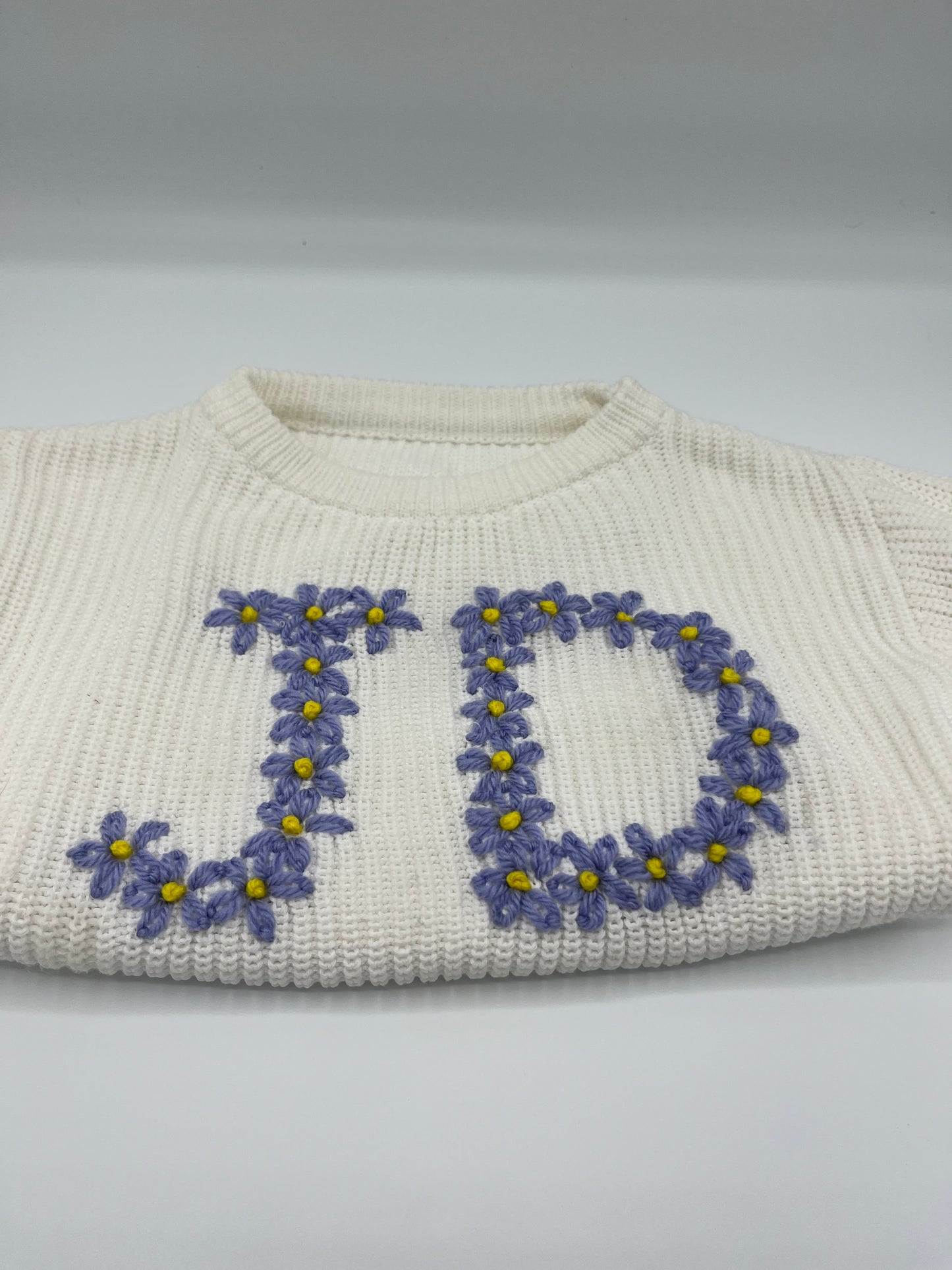 Initial Design Knit Sweaters