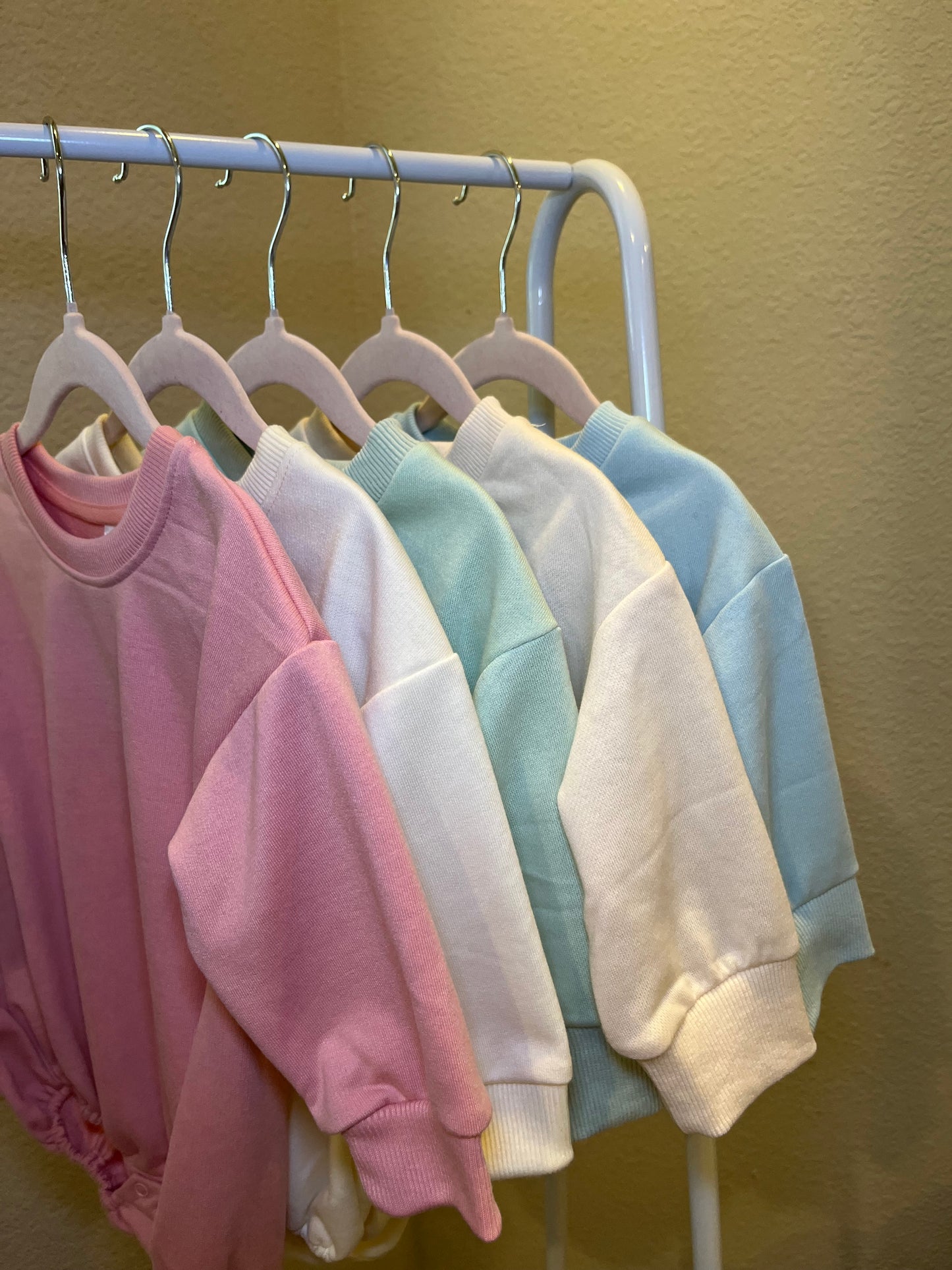 Customized Sweatshirt Rompers