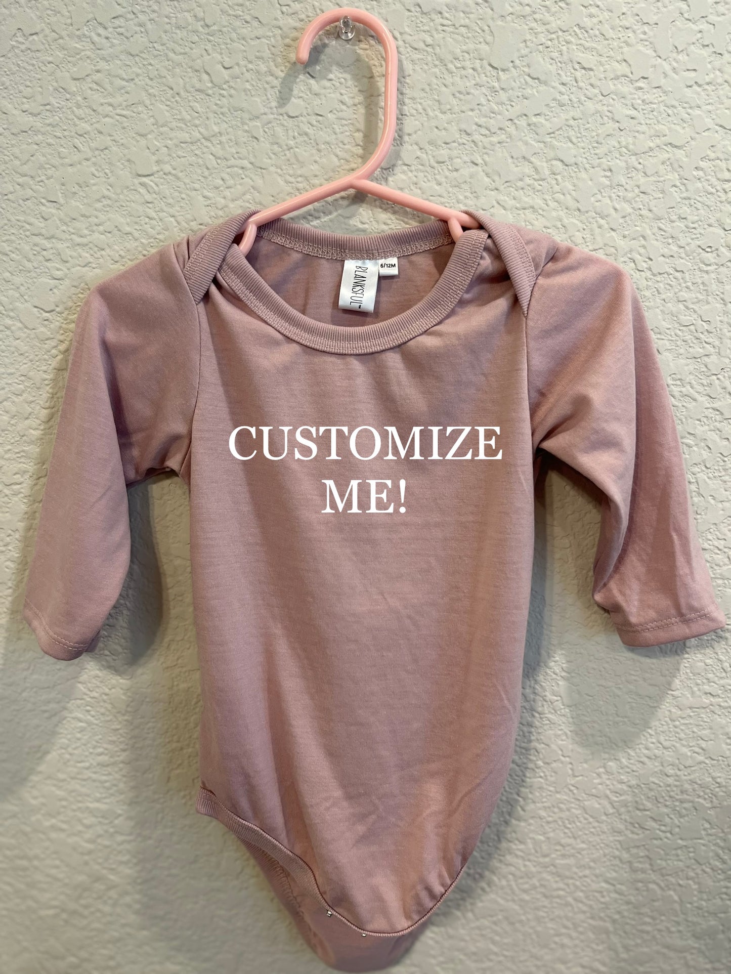 Customized Long Sleeve Bodysuits