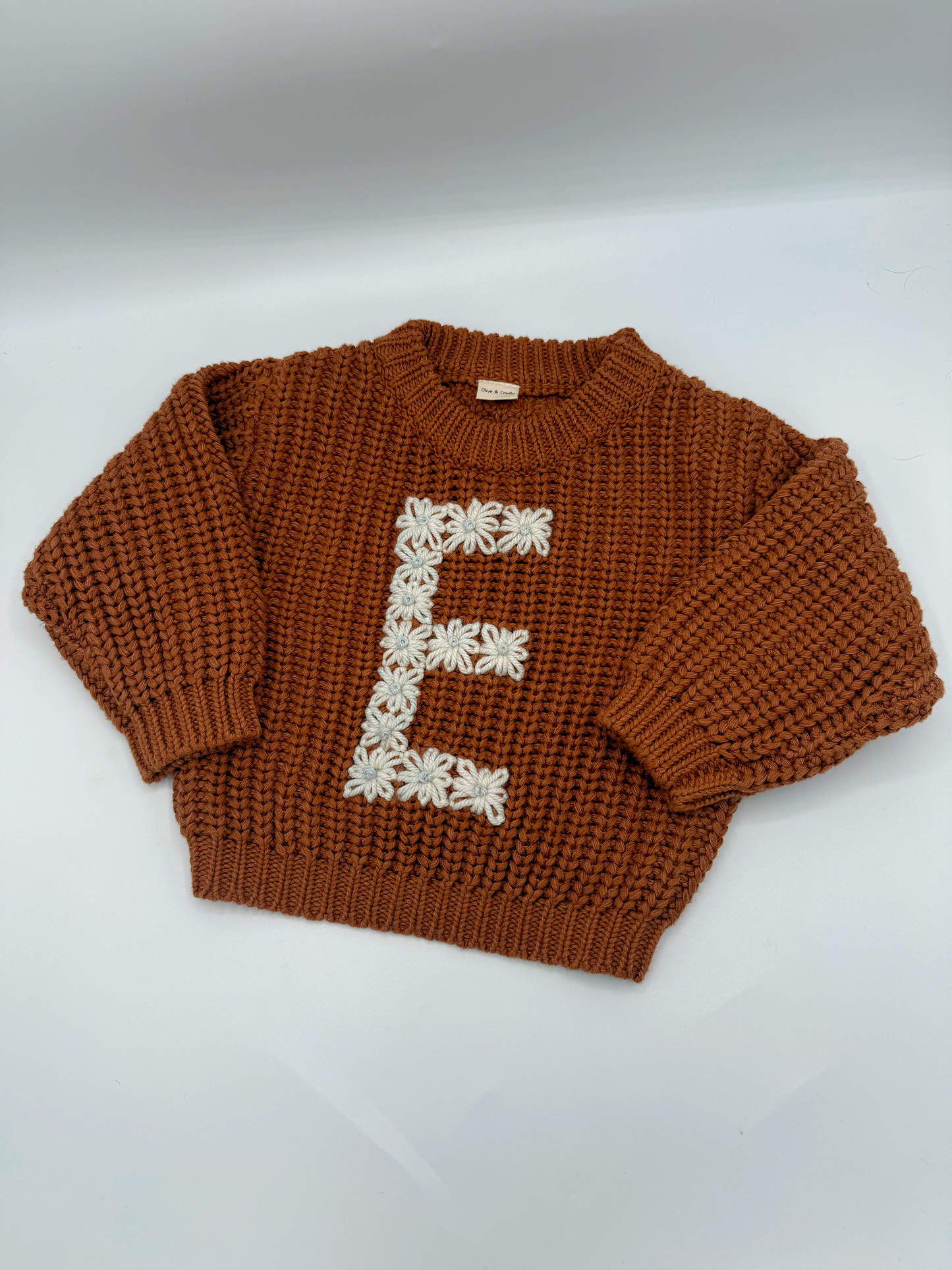 Initial Design Knit Sweaters