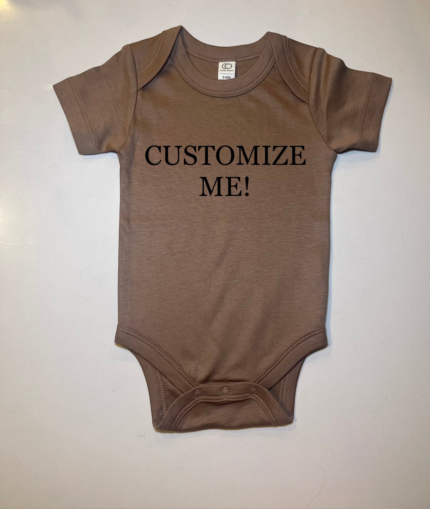 Customized Short Sleeve Bodysuits