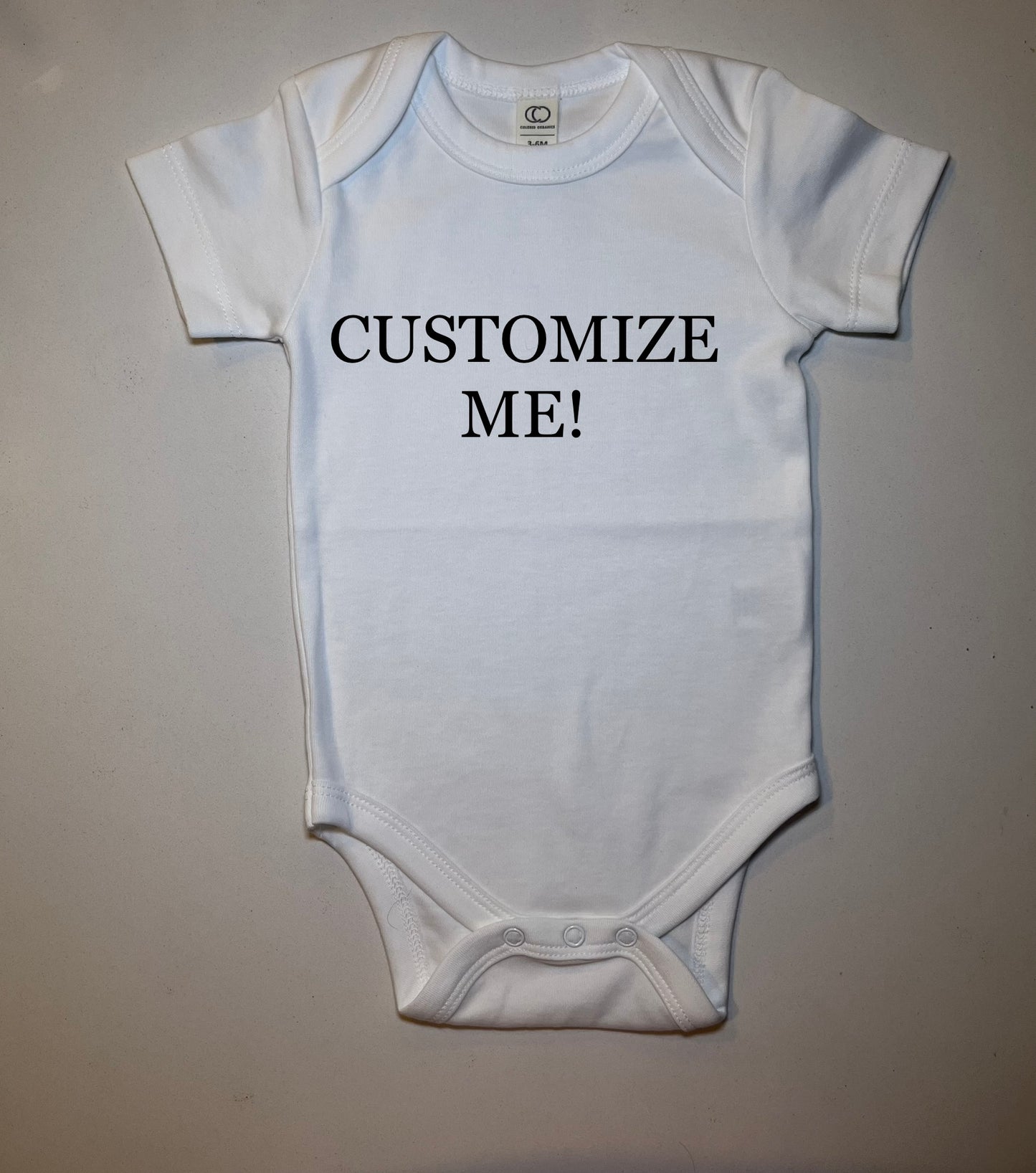 Customized Short Sleeve Bodysuits