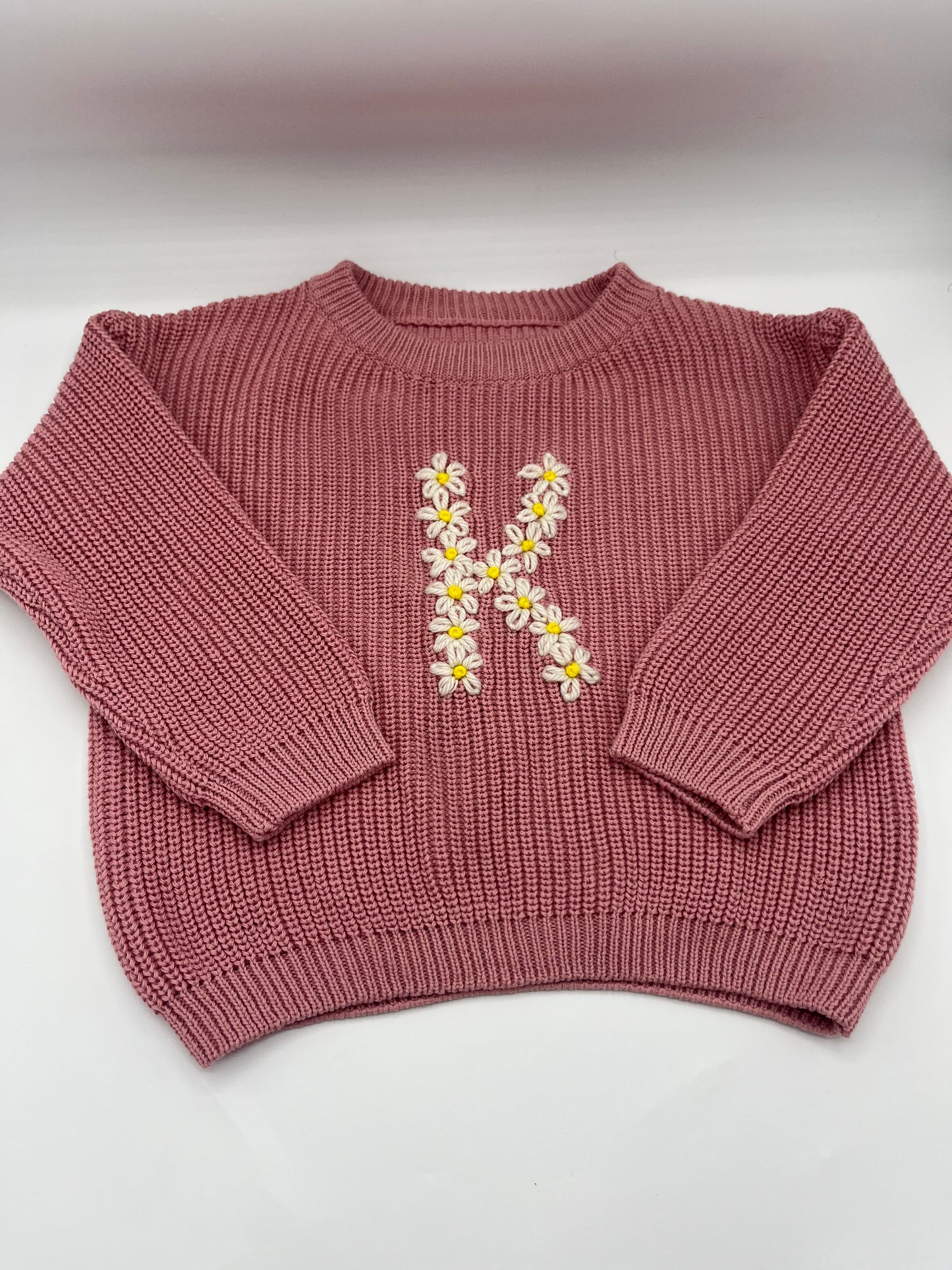 Initial Design Knit Sweaters